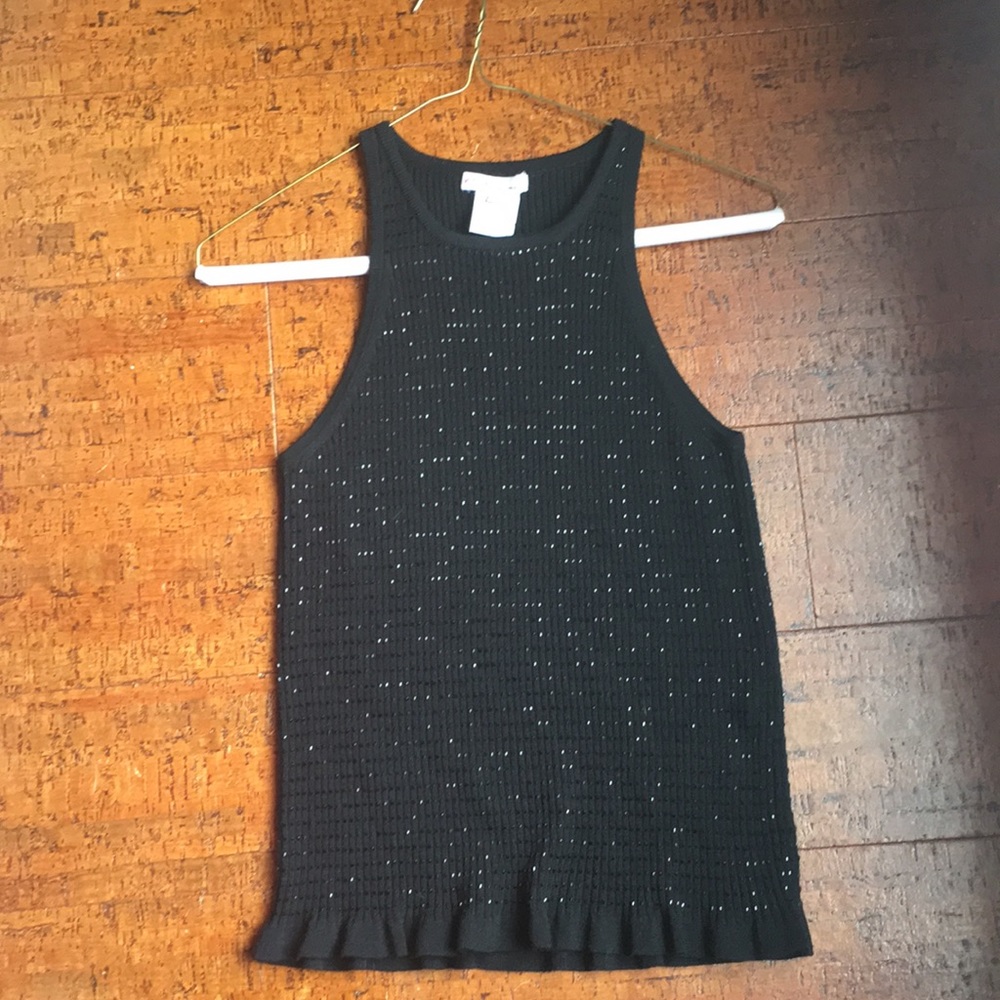 M Michael Kors sequined racerback T